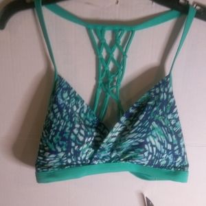 BCG New Swimsuit top size 8 Greenish blue
